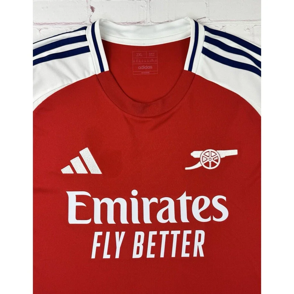 Arsenal 2024/2025 Adidas Home football shirt Soccer Jersey size XXL
